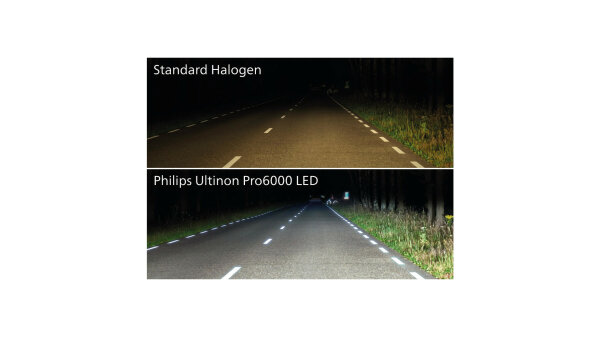 PHILIPS LED-Scheinwerferlampe Ultinon Pro6000, LED - zumoo