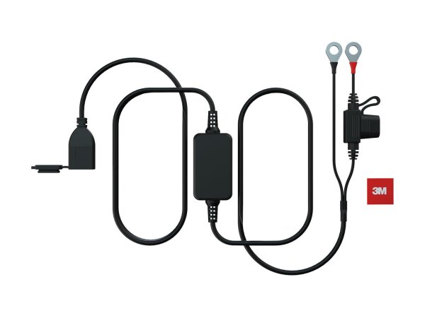 OXFORD Ladekabel-Kit 5 V Ausgang, 1,6 m Länge, 3 A USB-Typ A-Buch