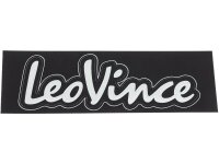 LEOVINCE Aufkleber Auf Aluminiumbeschichtung LeoVince Schri