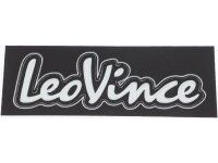 LEOVINCE Aufkleber Auf Aluminiumbeschichtung LeoVince Schri