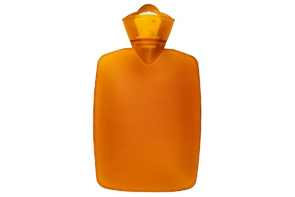 HUGO FROSCH Wärmflasche Klassik Plant 1,8l orange