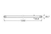 OSRAM LED TUBE T8 1200 mm 15 W 1800lm 4000K KVG