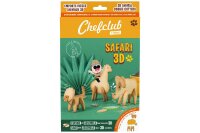 CHEFCLUB Keksausstecher Set Safari Kekse 3D 8teilig