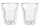 LEOPOLD Kaffee Glas doppelwandig 220ml 2er Set