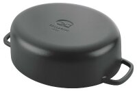 BALLARINI Cocotte Bellamonte Gusseisen oval 4,5l 29cm schwarz