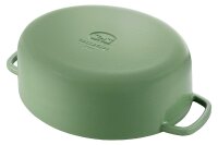 BALLARINI Cocotte Bellamonte Gusseisen oval 4,5l 29cm grün