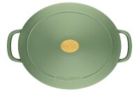 BALLARINI Cocotte Bellamonte Gusseisen oval 4,5l 29cm grün