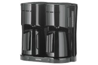 SEVERIN Filterkaffeemaschine Duo KA9315 1000W 8 Tassen Thermokanne schwarz