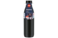 EMSA Trinkflasche Bludrop 0,7 basic black