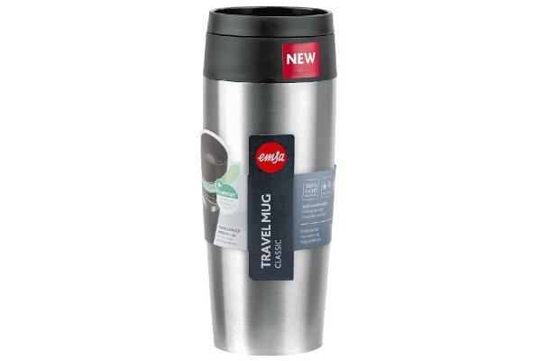 EMSA Isolierbecher Travel Mug Classic 0,36l edelstahl