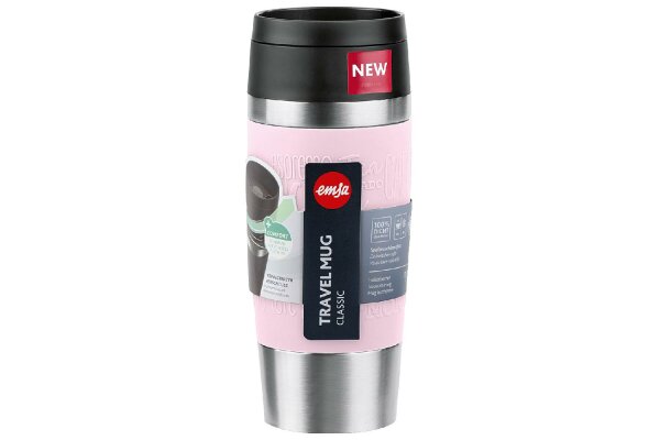 EMSA Isolierbecher Travel Mug Classic 0,36l pastellrosa