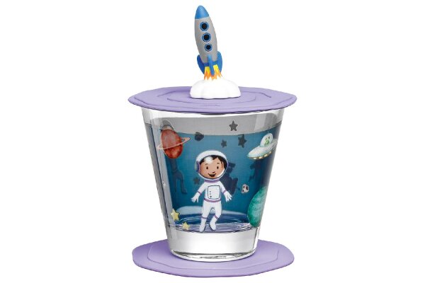 LEONARDO Kindertrinkset Weltall 3tlg