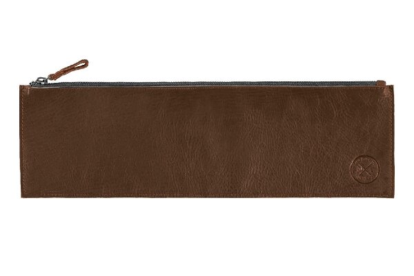 WITLOFT Pouch Leder-Etui dunklbraun