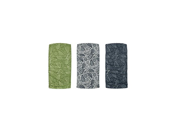 OXFORD Multifunktionstuch "Comfy" 3er Pack, 100 %  Paisley