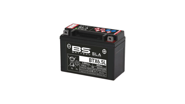 BS-Battery Batterie "YTX6.5L" BS-Battery, SL