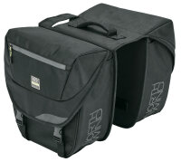 Monkey Load Doppeltasche Pannier Classic, schwarz/lime