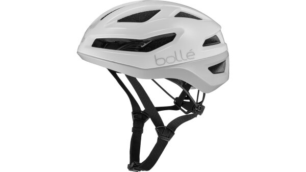 BOLLÉ Helm "Eco Avio Pure" AVID Aero Pro white grey shiny, Gr. S (52-55 cm)