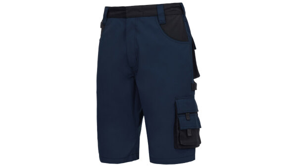 NITRAS Shorts "Motion Tex Plus" 65% Polyester, 35% marineblau/sch