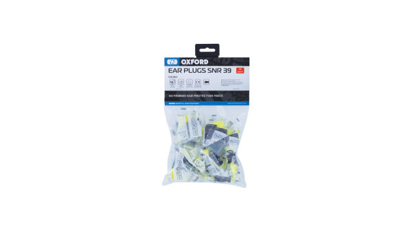 OXFORD Gehörschutz "Ear Plugs" Universalgröße, Hoc SNR 39 dB, Beu