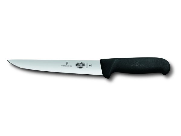 Fibrox, Stechmesser, 18cm, gerade, schwarz