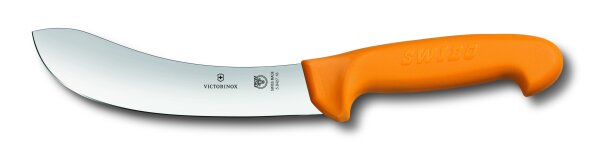 Swibo, Abhäutemesser, 18cm, gerade, orange, SB-Hülle