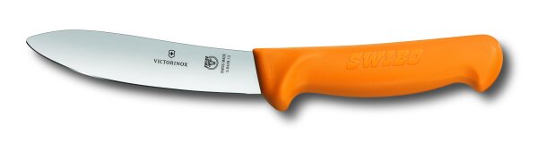 Swibo, Lamm-Abhäutemesser, 13cm, gerade, orange, SB-Hülle