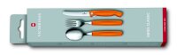 Swiss Classic Besteck-Set, 3-teilig, orange