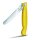 Swiss Classic, Picknick Messer, 11cm, Wellen, gelb, B