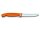 Swiss Classic, Picknick Messer, 11cm, Wellen, orange, B