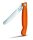 Swiss Classic, Picknick Messer, 11cm, Wellen, orange, B