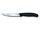 Swiss Classic, Steak und Pizzamesser, 12cm, Wellen, schwarz