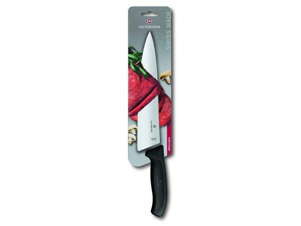 Swiss Classic, Kochmesser, 25cm, gerade, schwarz, B