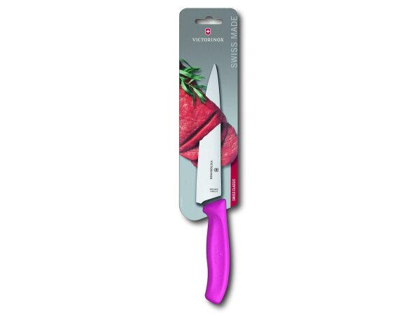 Swiss Classic, Kochmesser, 19cm, gerade, pink, B