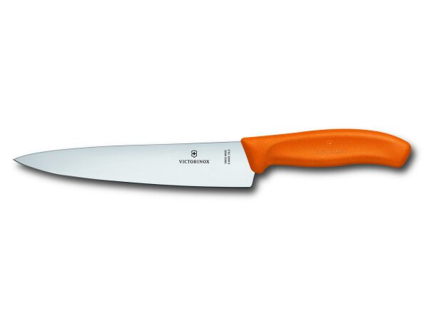 Swiss Classic, Kochmesser, 19cm, gerade, orange, B