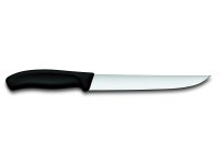 Swiss Classic, Tranchiemesser, 18cm, gerade, schwarz, B