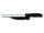 Swiss Classic, DUX-Messer, 21cm, Wellen, schwarz