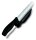 Swiss Classic, DUX-Messer, 21cm, Wellen, schwarz