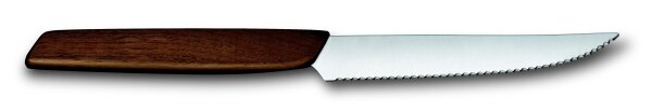 Swiss Modern Steakm.-Set, 2-teil., Wellens.12cm,Nussb.,Geschenks.