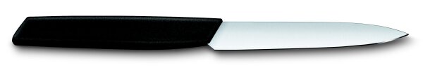 Swiss Modern, Gemüsemesser, 10cm, gerade, schwarz, 10tlg