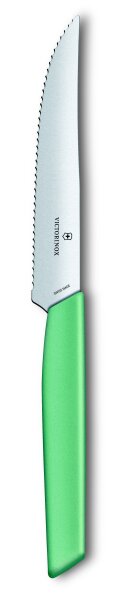 Swiss Modern Steakmesser, Wellenschliff, 12cm, mint