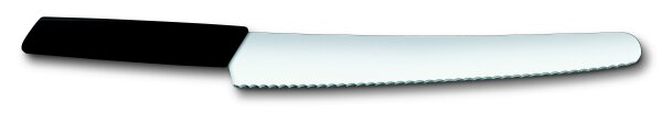 Bread- & Pastry knife, 26 cm, black