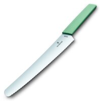 Bread- & Pastry knife, 26cm, aqua