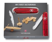 My First Victorinox, 84 mm, rot transparent