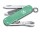 Schweizer Taschenmesser Klein 7 Funktionen Classic SD Alox, 58 mm, Minty Mint