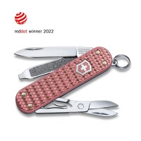 Schweizer Taschenmesser Klein 7 Funktionen Classic SD Precious Alox, Gentle Rose