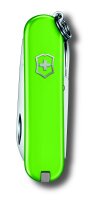 Schweizer Taschenmesser Klein 7 Funktionen Classic SD, 58 mm, Smashed Avocado