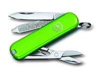 Schweizer Taschenmesser Klein 7 Funktionen Classic SD, 58 mm, Smashed Avocado