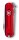 Schweizer Taschenmesser Klein 7 Funktionen Classic SD, 58 mm, rot transparent