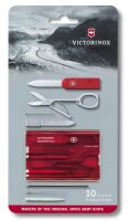 Swiss Card Classic, rot transparent, Blister