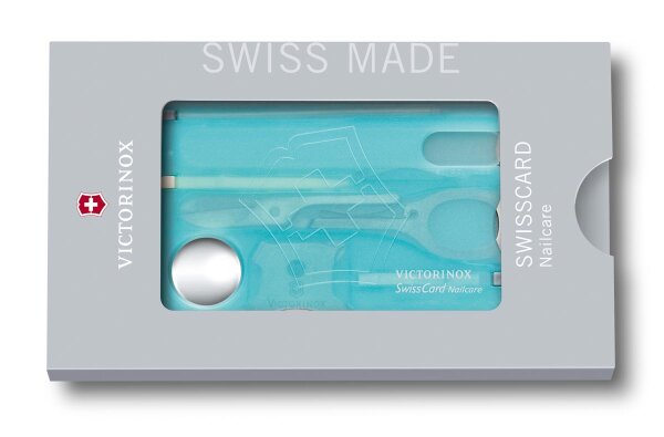 Swiss Card Nailcare, eisblau transluzent